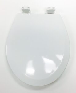 Bemis 500EC-000 White Round Toilet Seat Cat. No. 856P010